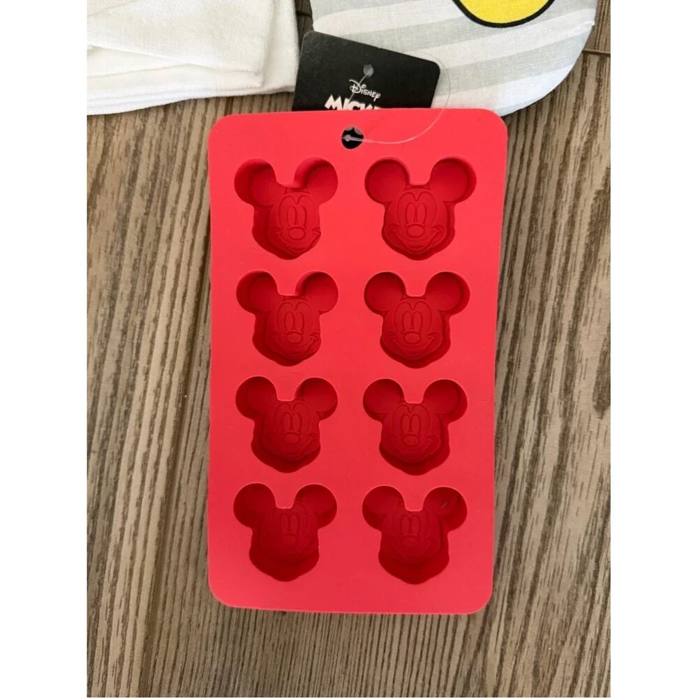Disney Mickey Mouse Kitchen Accessory Set - Red/Black/White/Yellow
